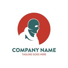 hacker logo. vector. editable.