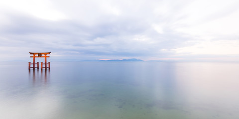 滋賀県 白鬚神社・白髭神社 初日の出