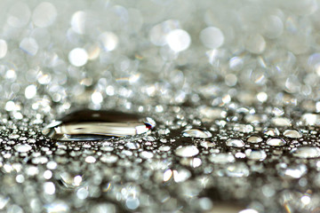 Pattern of water drops