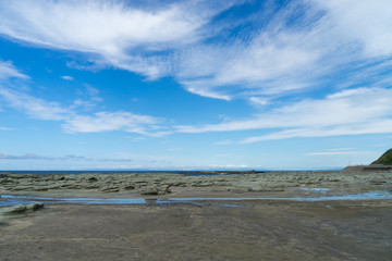 青森・千畳敷海岸の風景