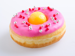 donut isolated on white background