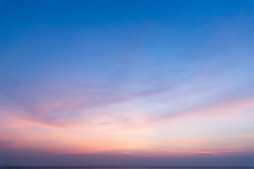 Naklejka na ściany i meble Perfect sunset sky background.