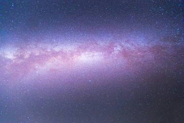 Milky way galaxy with stars and space dust in the universe. astronomy.