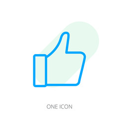 Like line icon