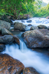 Nang rong waterfall at Nakorn nayok Province, Thailand