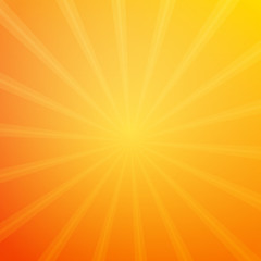 Obraz premium Sunshine Sunburst