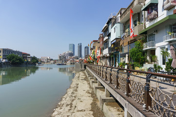 Xiamen shapowei village, China