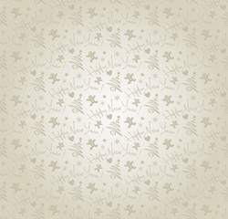 Silver wallpaper, Happy New Year, vector illustration
