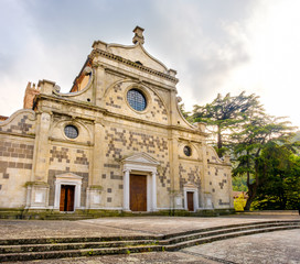 Fototapeta na wymiar Abbazia di Praglia (Praglia Abbey) - Padua - Euganean Hills (Colli Euganei) - Italy