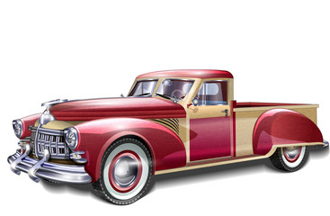 Retro pickup © Марина Ахадова