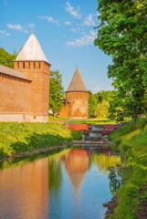 Obraz premium Ancient fortress in the ancient Russian city of Smolensk