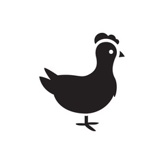 chicken icon illustration