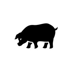 pig icon illustration