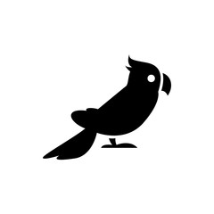 parrot icon illustration