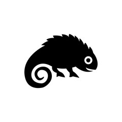 chameleon icon illustration © HN Works