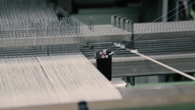 Modern textile factory