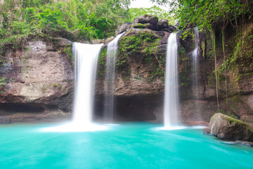Fototapeta na wymiar Waterfall in Thailand national park
