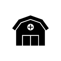 barn icon illustration