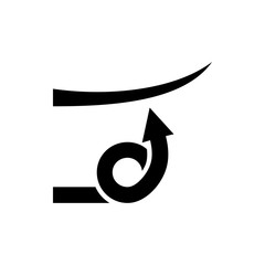 straight hair icon illustration