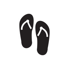 flip flops icon illustration
