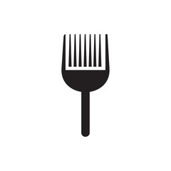 coloring brush icon illustration