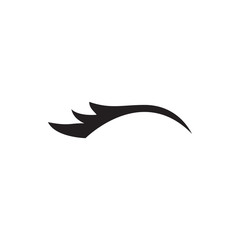 eyelashes icon illustration