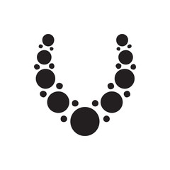 necklace icon illustration