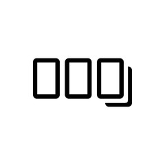 push button icon illustration