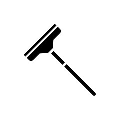 window squeegee icon illustration