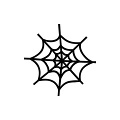 spider web icon illustration