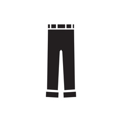 woman pants icon illustration