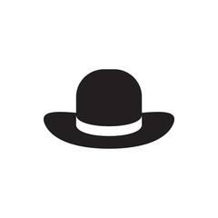 woman hat icon illustration