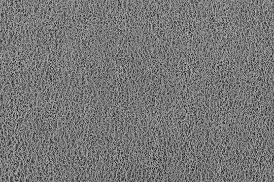 Gray plastic fiber carpet texture