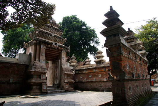 Courtyard around the Great Mosque Kotagede, Yogyakarta