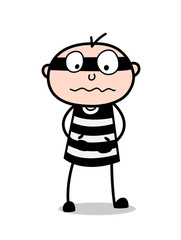 Confounded Prisoner Fearful Face