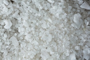 Fototapeta na wymiar White sea salt