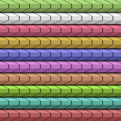 Background geometric abstract multicolored of strips