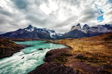 Photo sur Plexiglas Cuernos del Paine Chili Torres del Paine