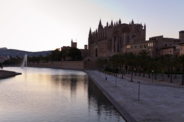 Fototapeta premium Kathedrale der Heiligen Maria, Mallorca