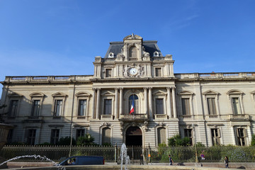 Fototapeta na wymiar Mairie de Montpellier, France