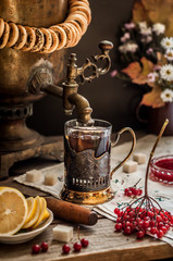 Tea from Samovar