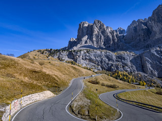 Gardena Pass, Dolomites, South Tyrol, Italy