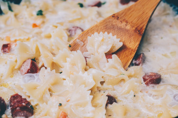 Pasta With Salami