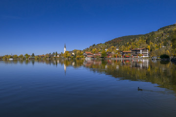 Obraz premium Schliersee Lake in Bavaria, Germany