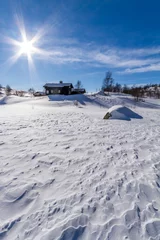 Fotobehang Winter in Norway © Erik