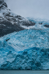 Ice detail from Spegazzini glacier in Calafate