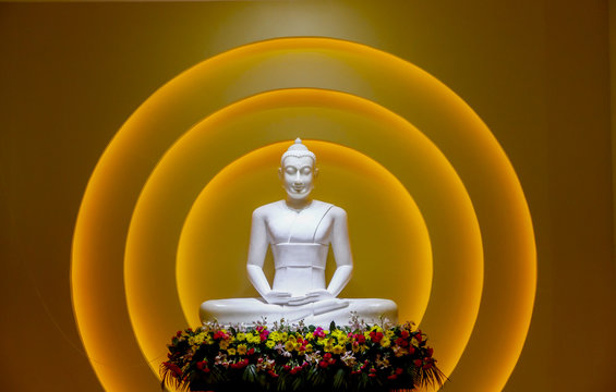 Buddha statues in temple