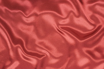 Fabric silk red