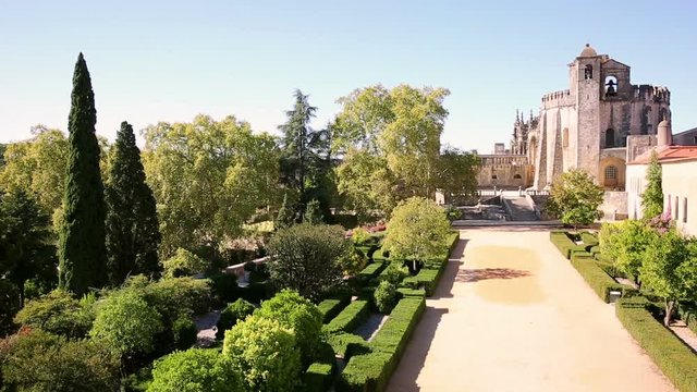 Convent of Christ in Tomar, district of Santar&eacute;m, Portugal