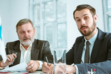 Fototapeta premium Business people working together